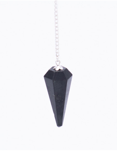 Pendel aus schwarzem Onyx
