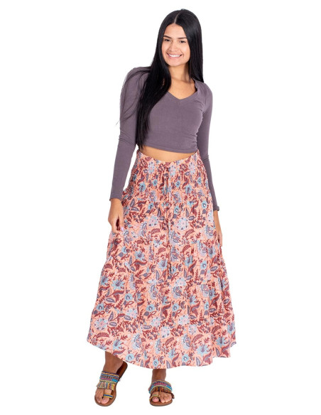 Saia Hippie Estampada
