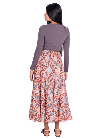 Saia Hippie Estampada