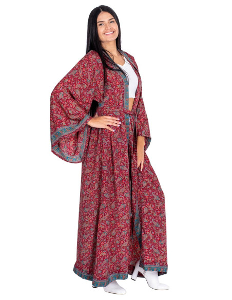kimono-largo-mujer-lazo-otoño-burdeos