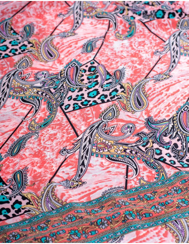 Kimono lungo stampato