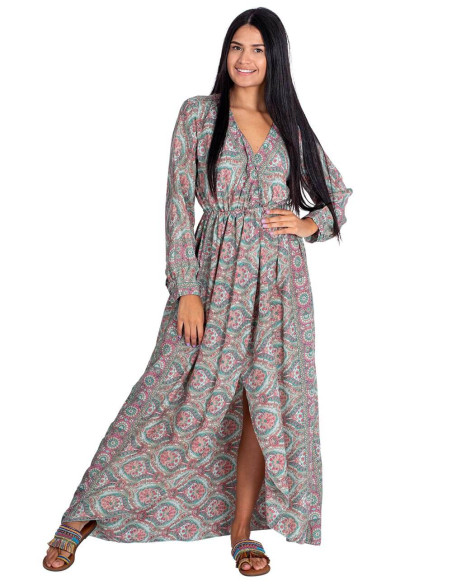 Vestido Longo Estilo Boho