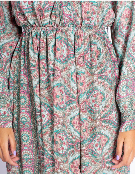 Vestido Longo Estilo Boho