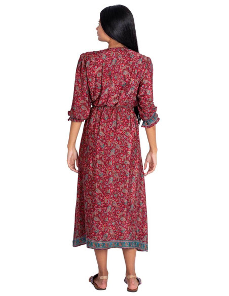 vestido-mangas-medias-seda-burdeos