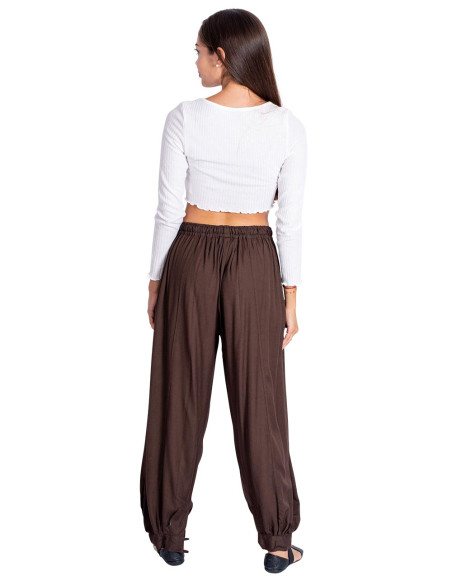 Brown Baggy Pants