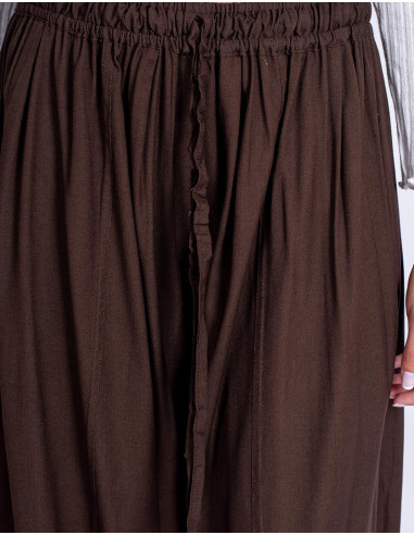 Braune Baggy-Hose