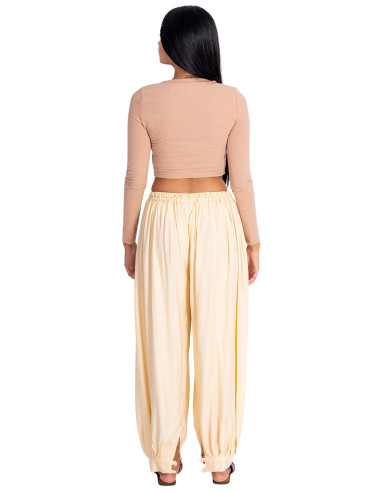 Bloomer Yoga Beige