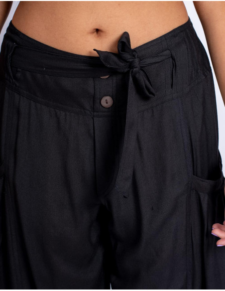 Bloomers de arco preto