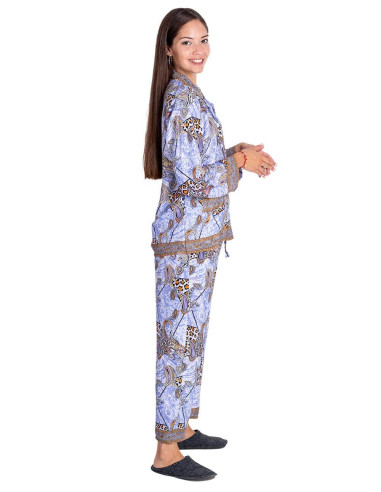 Pyjamas en soie pour femmes