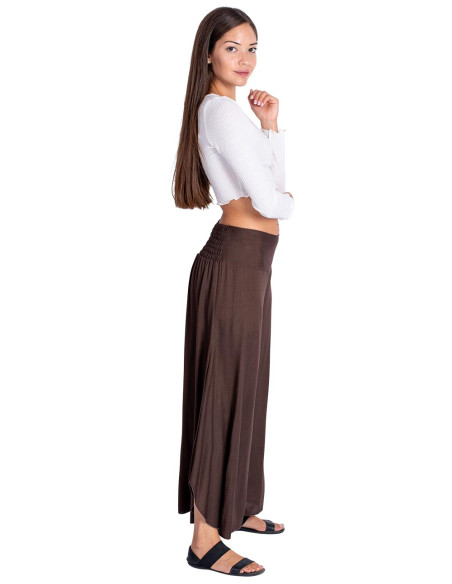 Pantalon jupe en viscose