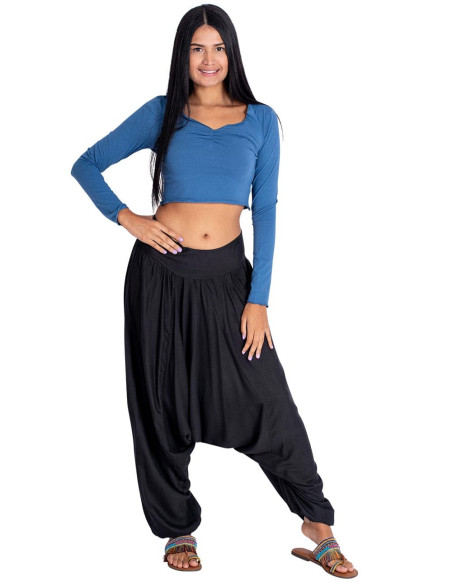 Pantaloni Harem neri