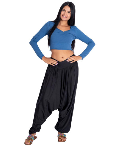 Calça Harém Preta 2