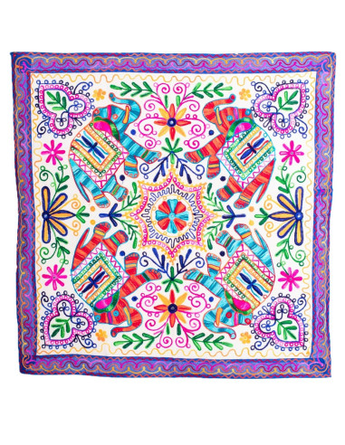 Tapeçaria Artesanal 4 Elefantes