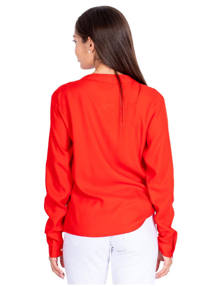 Camicia rossa da donna