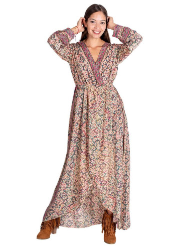 Long Printed Dress