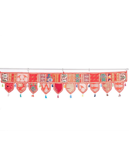 Straight and Large Red Toran