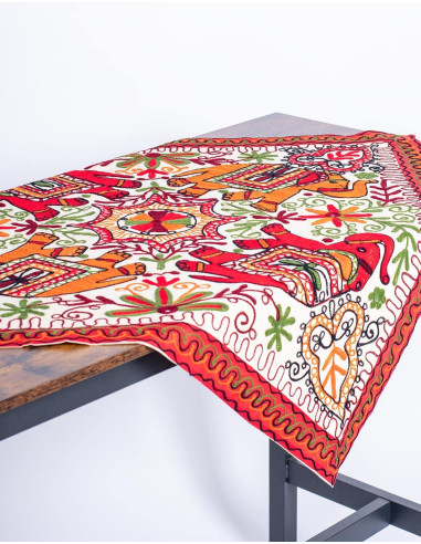Handmade Tapestry 4 Elephants