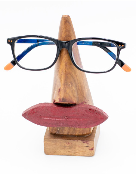 Porta occhiali in legno originale - Negozio hippie
