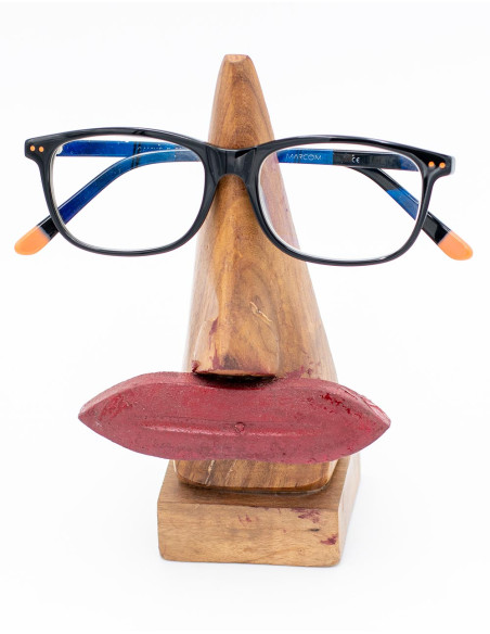 Porte-lunettes en bois original