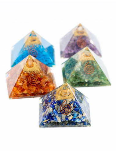 Pyramides d'organites