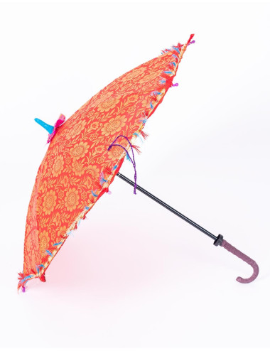 sombrilla-unica-brillosa-color-rojo-india 2