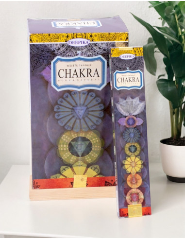 Encens 7 Chakras Marque Deepika