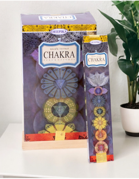 Incenso 7 Chakras Marca Deepika