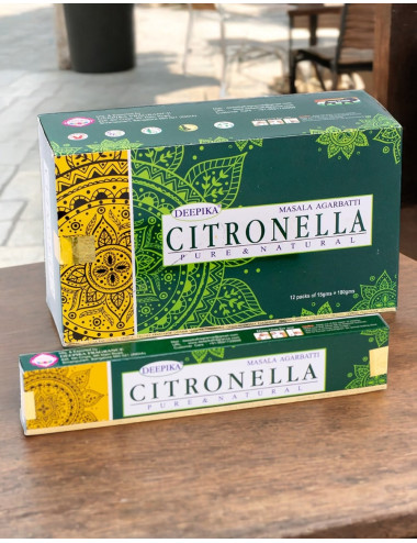 Citronella-Räucherstäbchen...