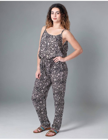 Long Silk Jumpsuit with... 2