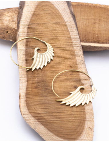 Artisanal Carved Earrings... 2