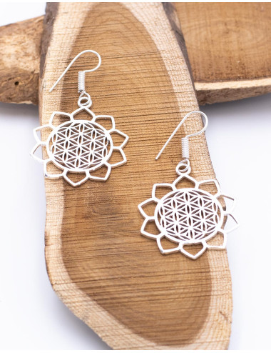 pendiente-mujer-plateado-tallado-a-mano 2
