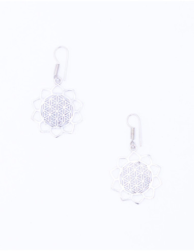 Handcrafted Circular Ethnic Earrings