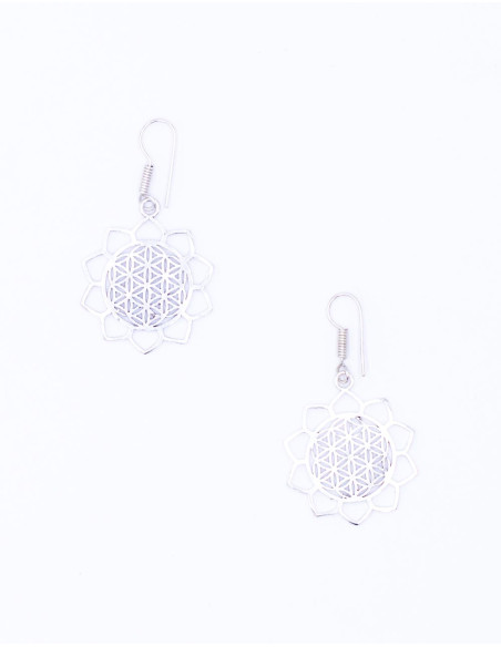 Handcrafted Circular Ethnic Earrings