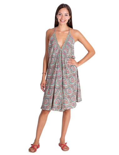 Vestido de seda estampado... 2