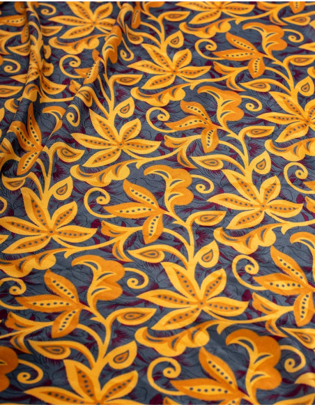 Robe longue dos nu en soie fraîche