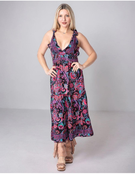 Sommerkleid mit Bindebändern