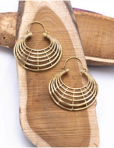 Kimago Brand Gold Boho Style Earrings