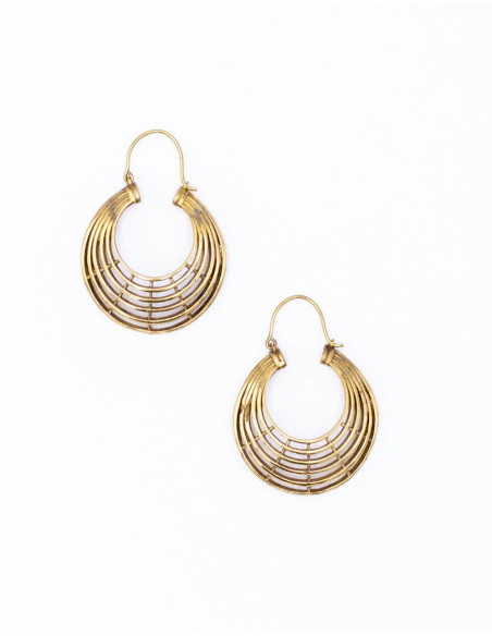 Kimago Brand Gold Boho Style Earrings