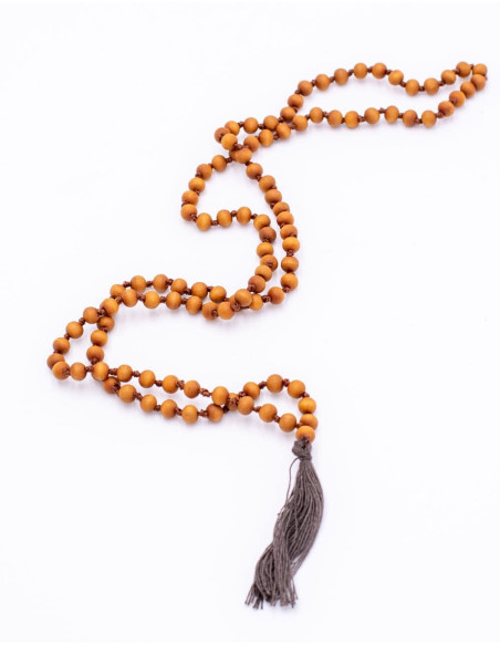 Legno di sandalo tibetano Japa Mala