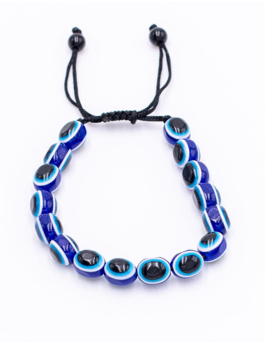 Blue Bead Bracelet 2