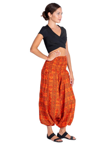 pantalon-afgano-naranja-mujer-hippie 2