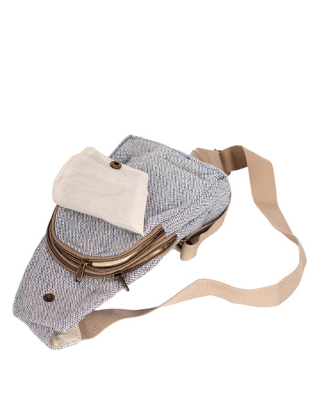 Rucksack im Fanny-Pack-Stil aus Hanf