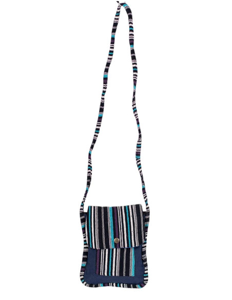 Borsa a tracolla unisex in stile etnico: semplice, pratica e di carattere