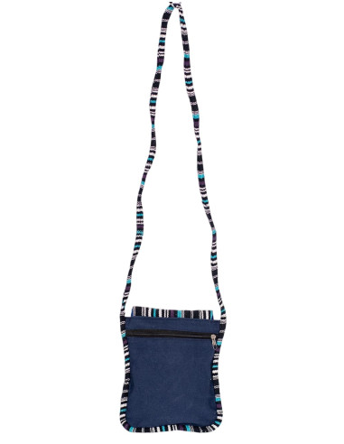 Bolsa de ombro estilo étnico unissex - simples,...