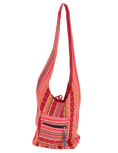 Borsa a tracolla grande stampata in stile...