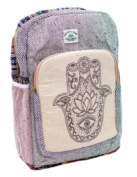 Kimago Unisex Hemp Backpack: Exclusivity and Indian Craftsmanship in Ethnic Fashion