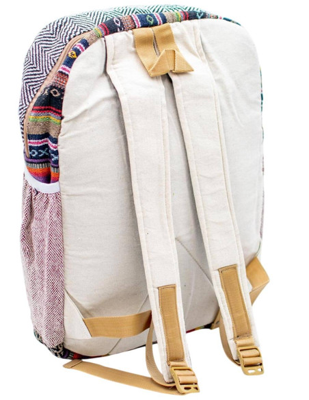 Sac à dos unisexe en chanvre Kimago : exclusivité et savoir-faire indien dans la mode ethnique