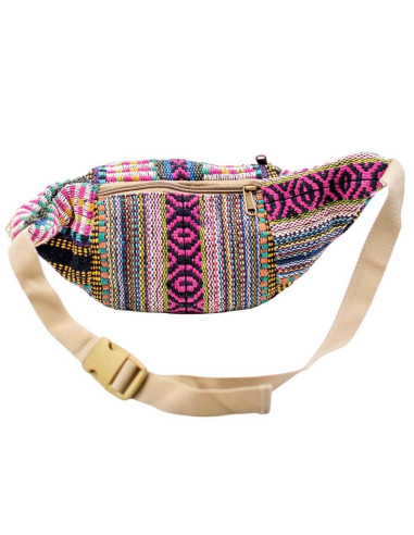 Bolsa de cintura unissex de cânhamo: artesanato...