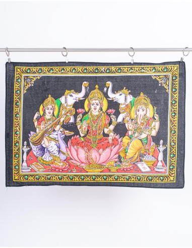 Exclusive Hindu Art: Handcrafted Tapestry with...