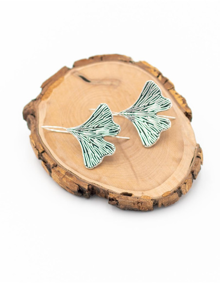 Brincos de borboleta de latão feitos à mão – ouro ou prata